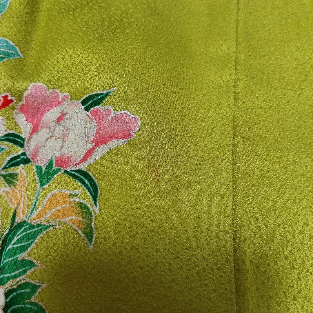 七五三　7歳　着物　ほぼフルセット　長襦袢　キッズ　アンティーク　レトロ柄