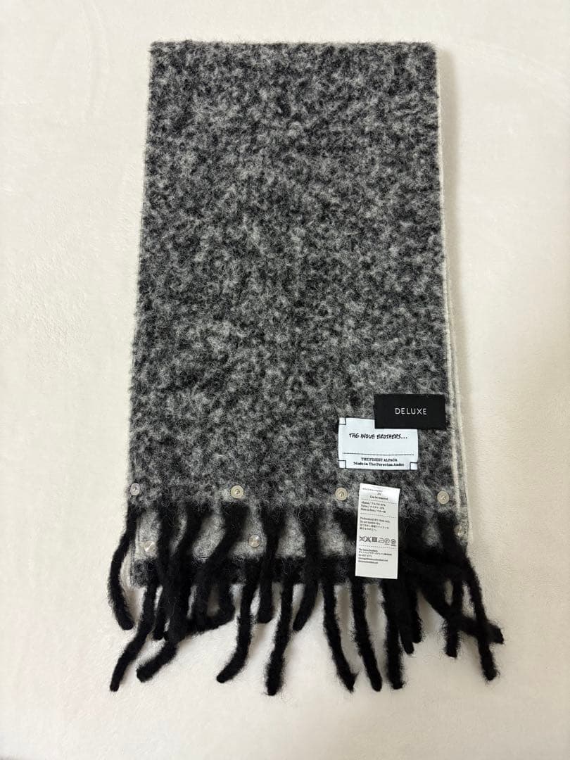 小物 DELUXE x THE INOUE BROTHERS WOOLLY SCARF