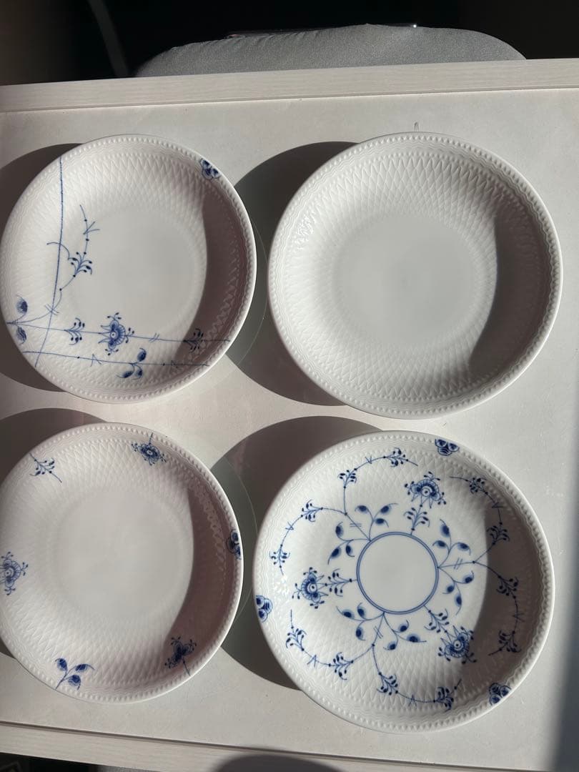 ロイヤルコペンハーゲン　中皿　19.5✖️4枚セット
