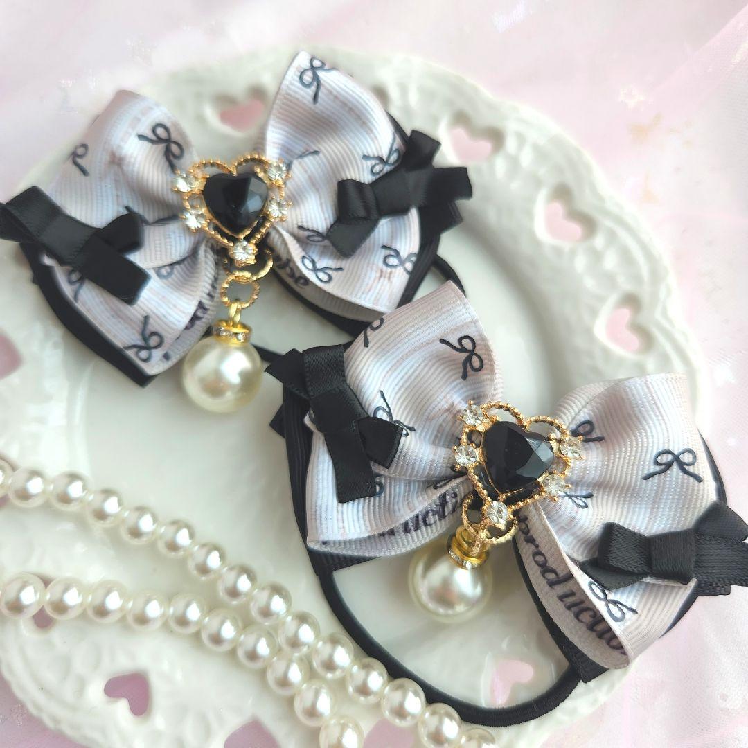 なな様ハンドメイド♡black×beige 小悪魔ツイン⑥