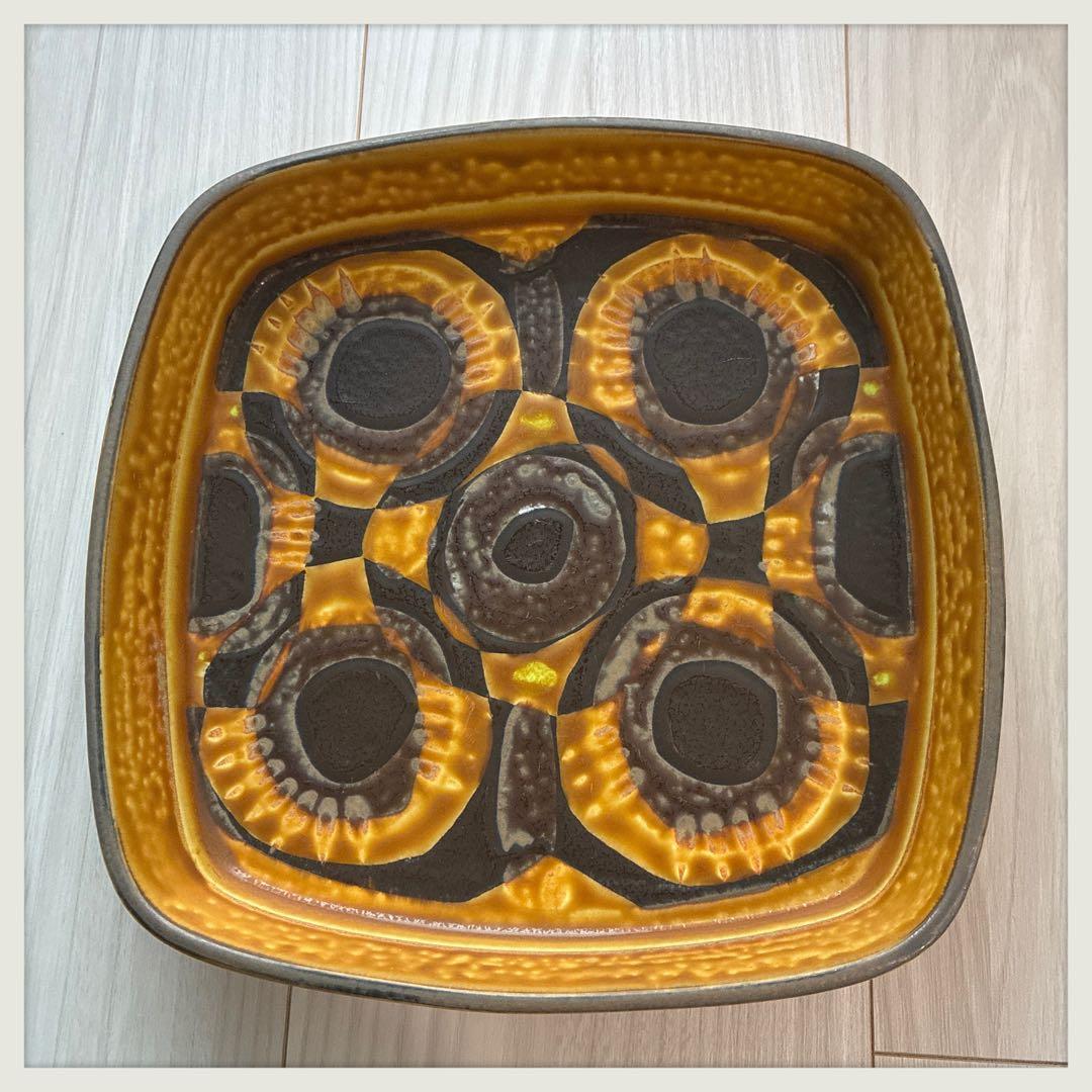 ロイヤルコペンハーゲン　Bacca ヴィンテージ 角皿