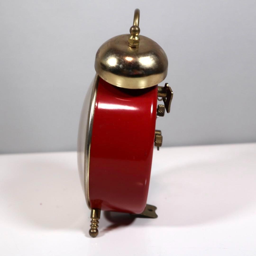 【動作OK】BRADLEYその③ 1960～70年ミッキー ゼンマイ目覚まし時計