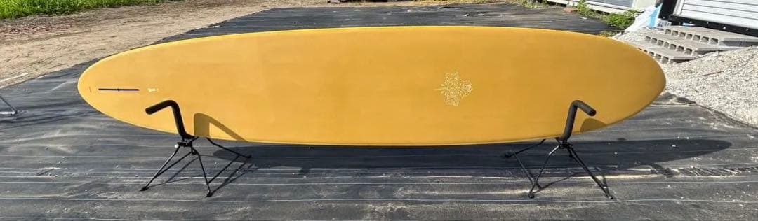 【手渡しのみ】CRIME ロングボード イエロー 10‘1