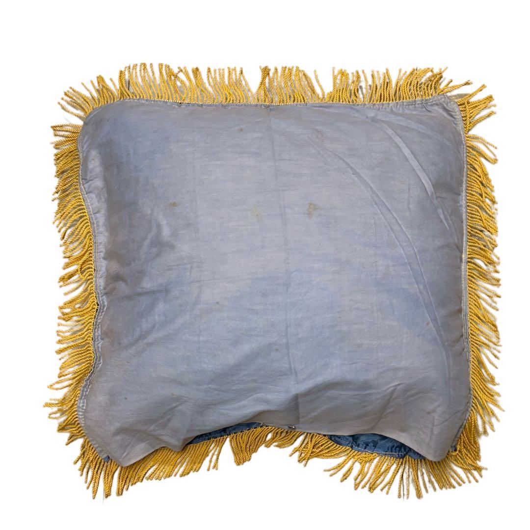 40s ビンテージ スーベニア クッション アンティーク雑貨 USAF 米軍