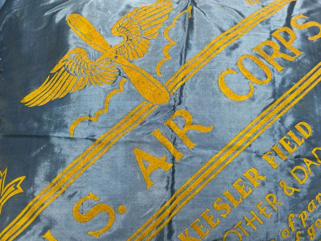 40s ビンテージ スーベニア クッション アンティーク雑貨 USAF 米軍