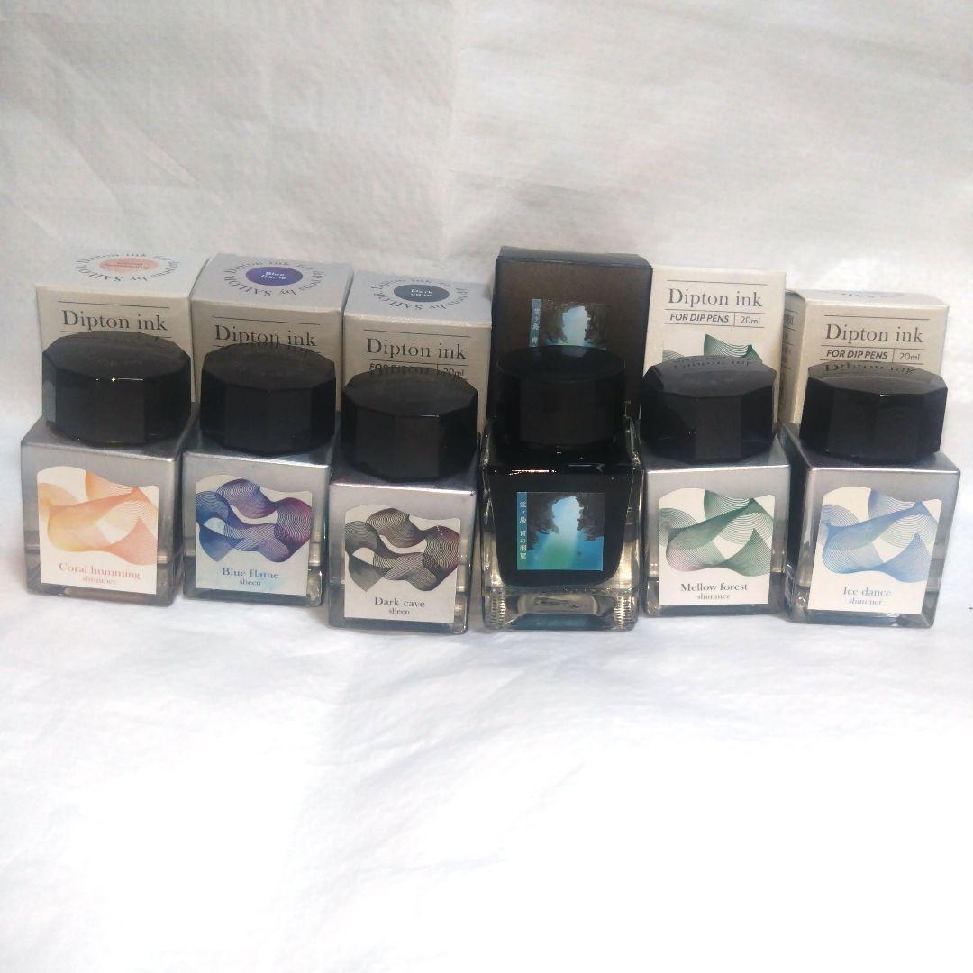 つけペン用ラメインク　セーラー万年筆　Tono&Lims　6個セット　まとめ売り