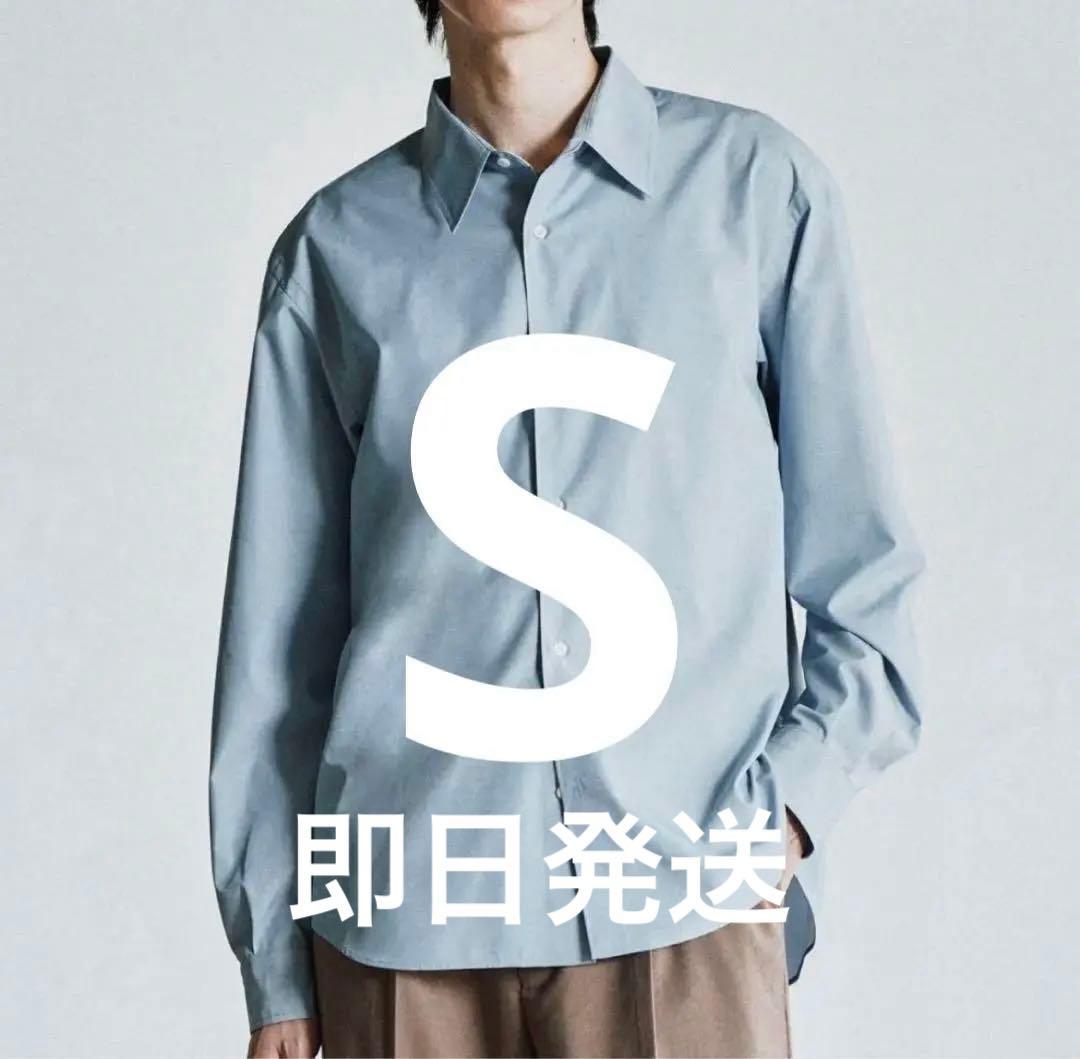 【新品】 WYM MICRO SPAN BASIC SHIRT サックスブルーS