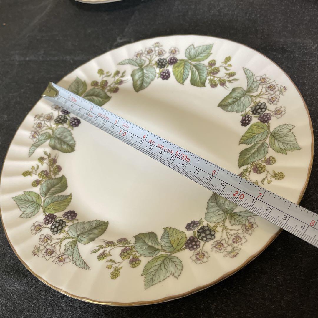 ロイヤルウースター ラビニア プレート 8枚 23cm 23.5cm