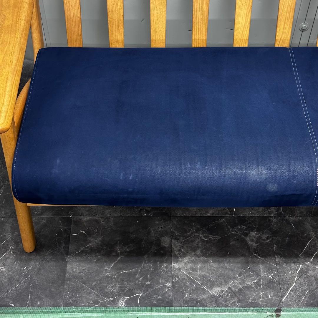 ∞送料込！設置対応◎大塚家具 浜本工芸 S-3950 3人掛けソファ