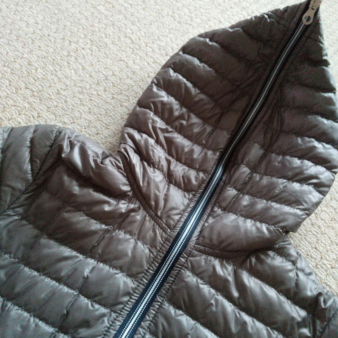 デュベティカ ライトダウンジャケット グレー 薄手 軽量 レディース