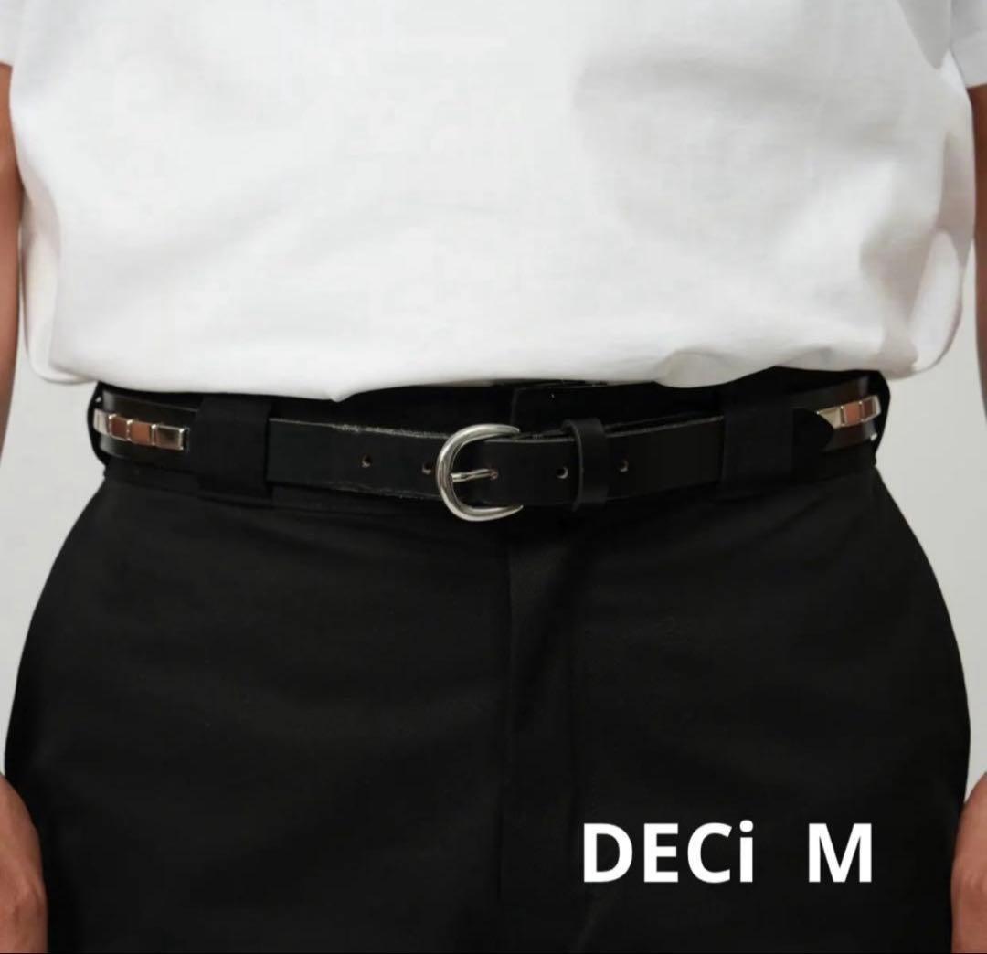 Bridle studs narrow belt DECI スタッズベルト M