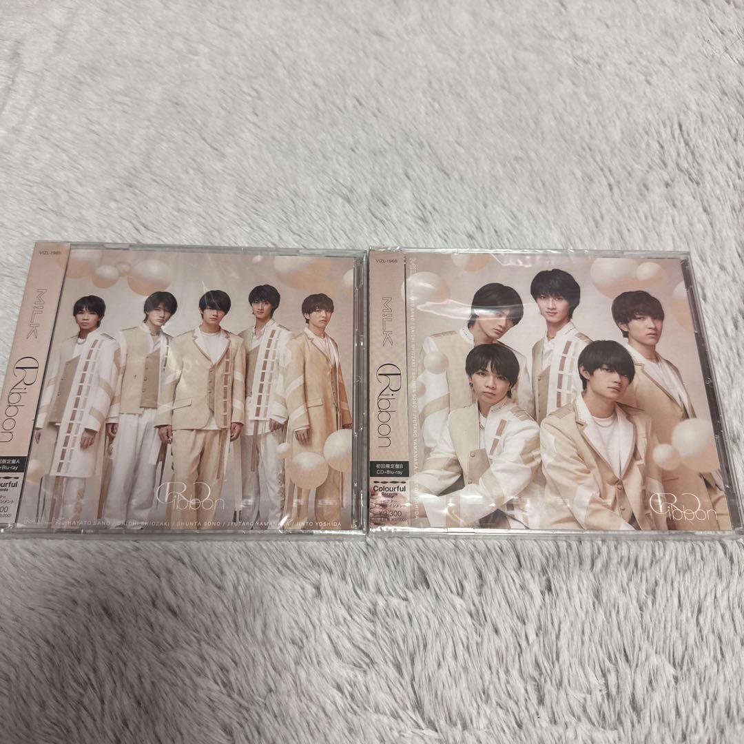 M!LK Ribbon 初回限定盤A.Bセット