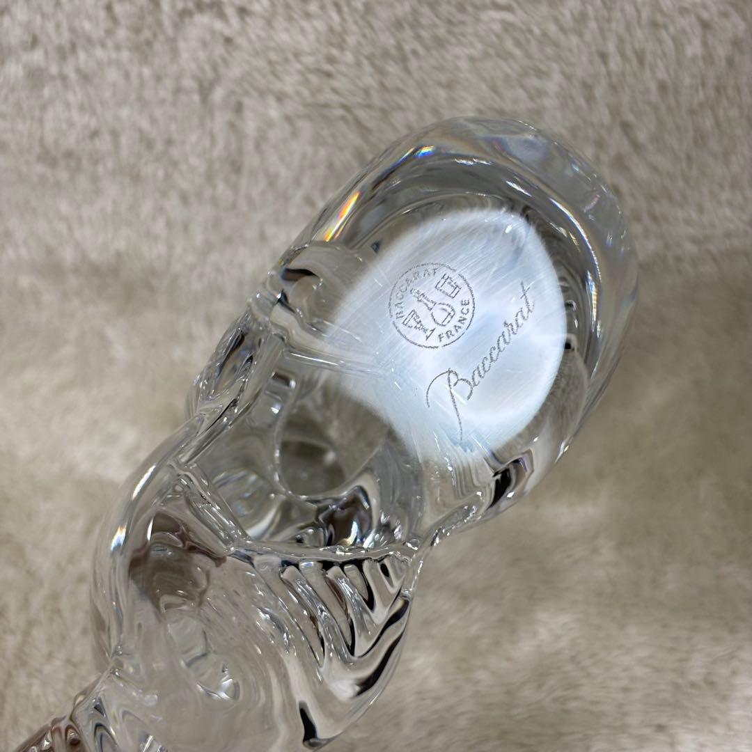 【美品】Baccarat バカラ 置物 インテリア ヘビ へび 蛇