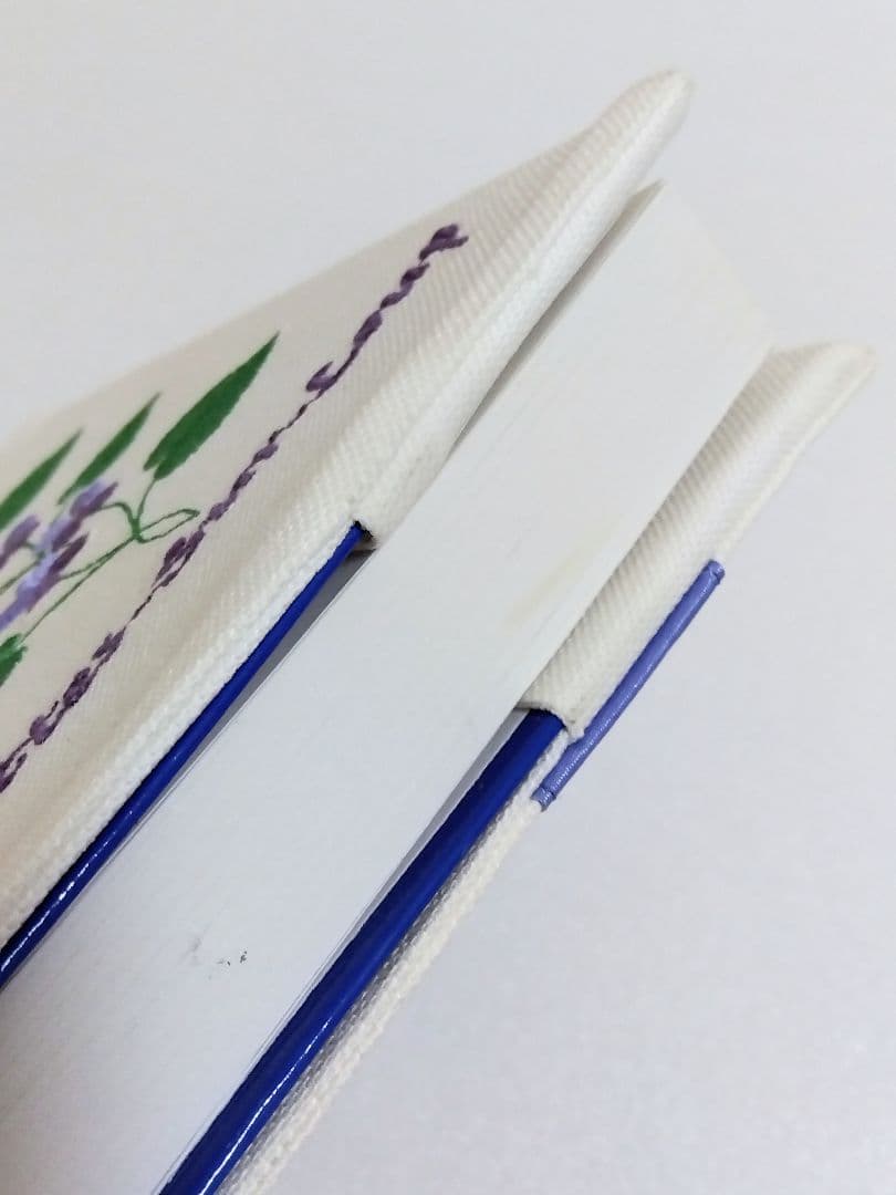 フランス Tourrettes−sur−Loup スミレ村 刺繍カバー付きノート