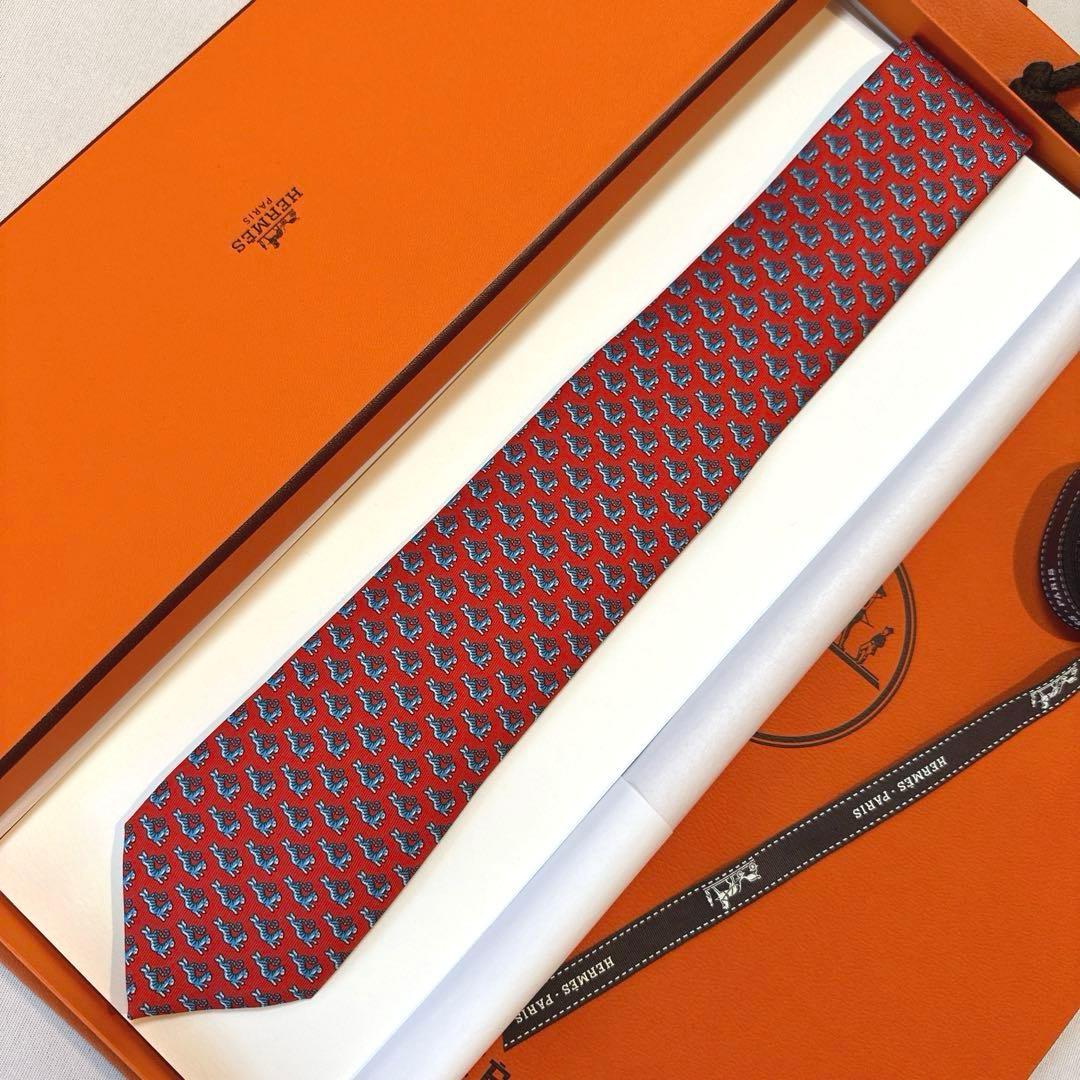 専用です。　　エルメス ネクタイ《ハッピー・タイガー》新品 未使用