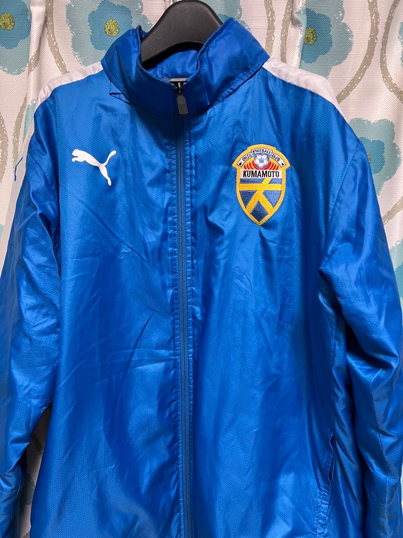 大津現役時代に来ていたウォーマーです。　値段交渉可能ですのでコメントください。