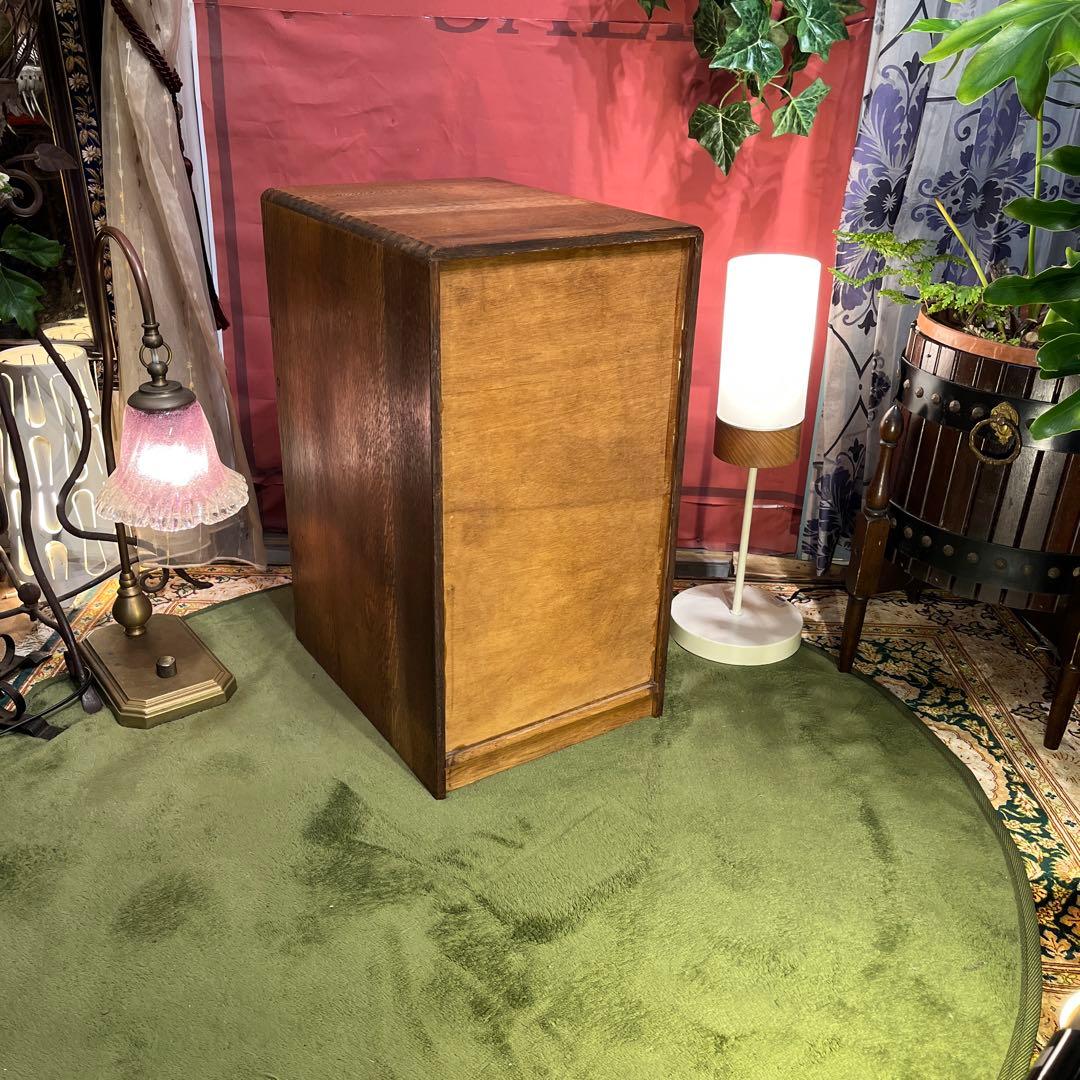 Cis古家具　小引き出し　小物入れ　書類ケース　古家具　アンティーク　昭和