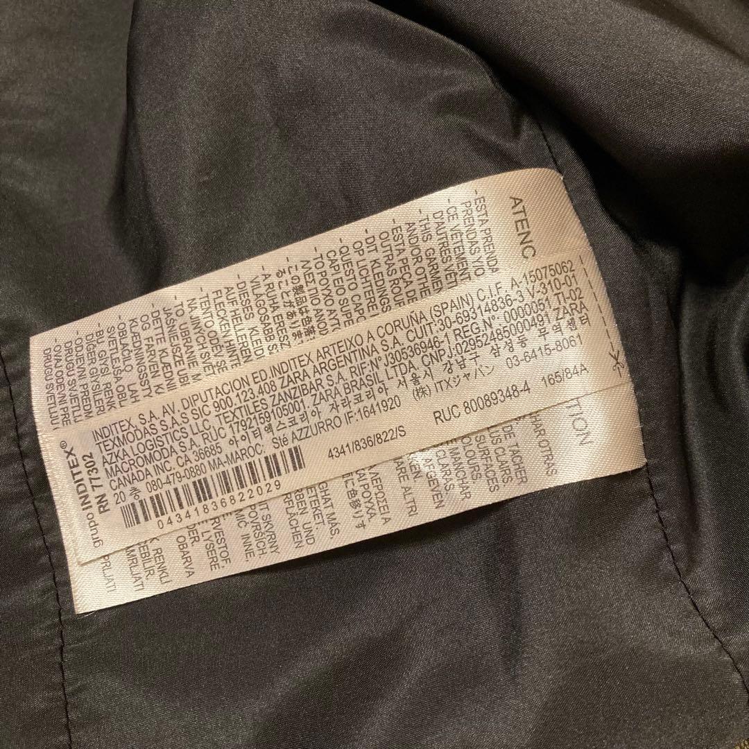 【完売品・美品】ZARA クロップドレザージャケット ライダース