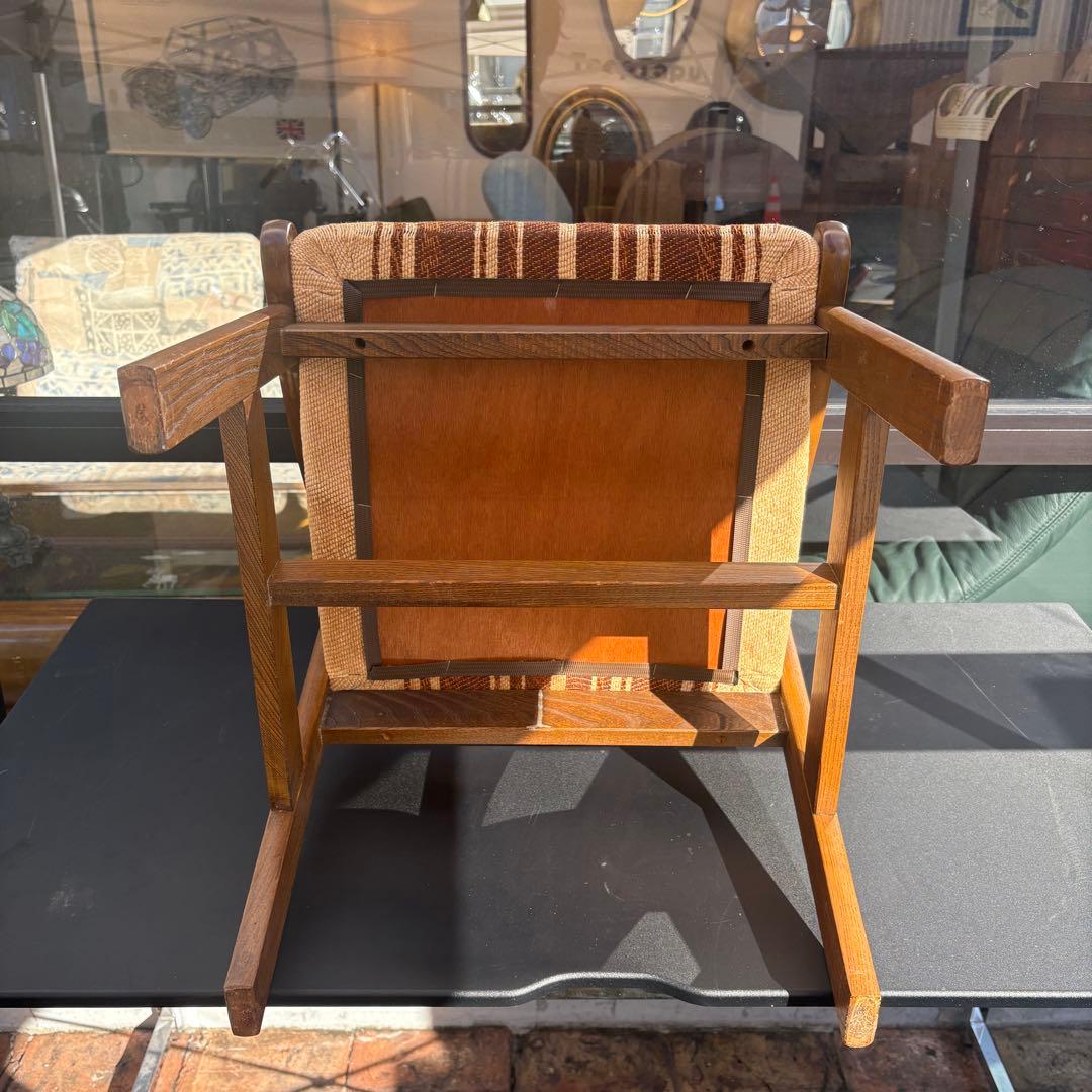 fujimokko ダイニングチェア　ロビーチェア　ミッドセンチュリー　2/2