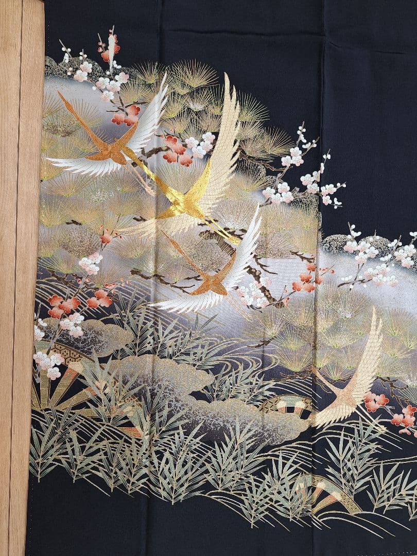 着物リメイクワンピース3661