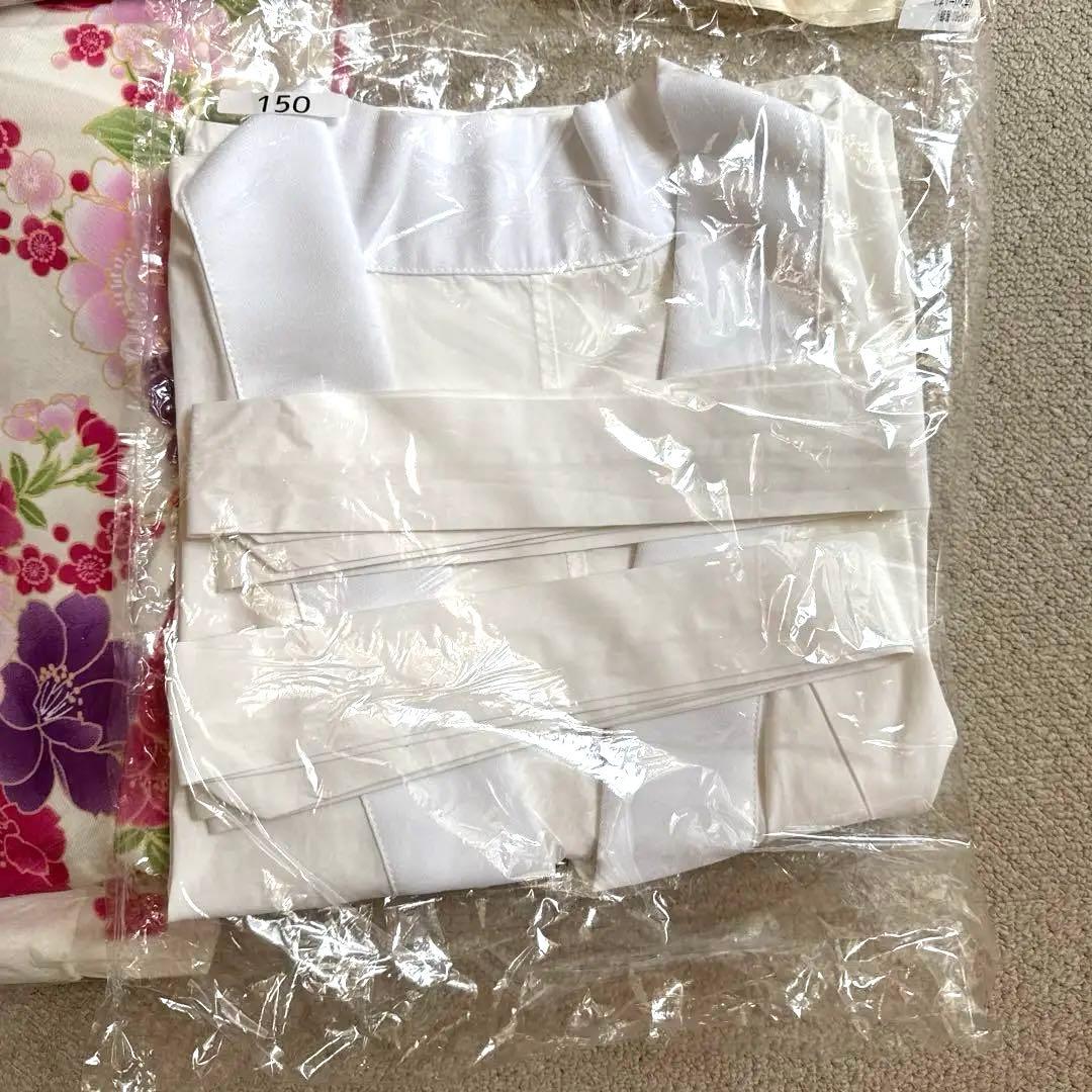 アリサナ 袴 150 モーブピンク パールリボン 簡単着付け 卒業式