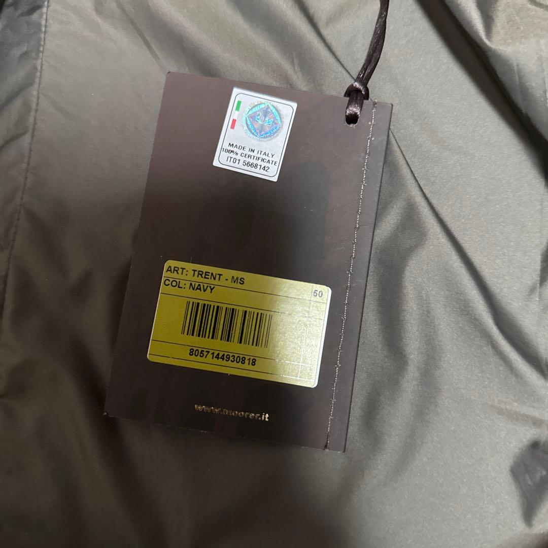 r*u様 Moorer ネイビー チェスターコート　サイズ50 ネイビー