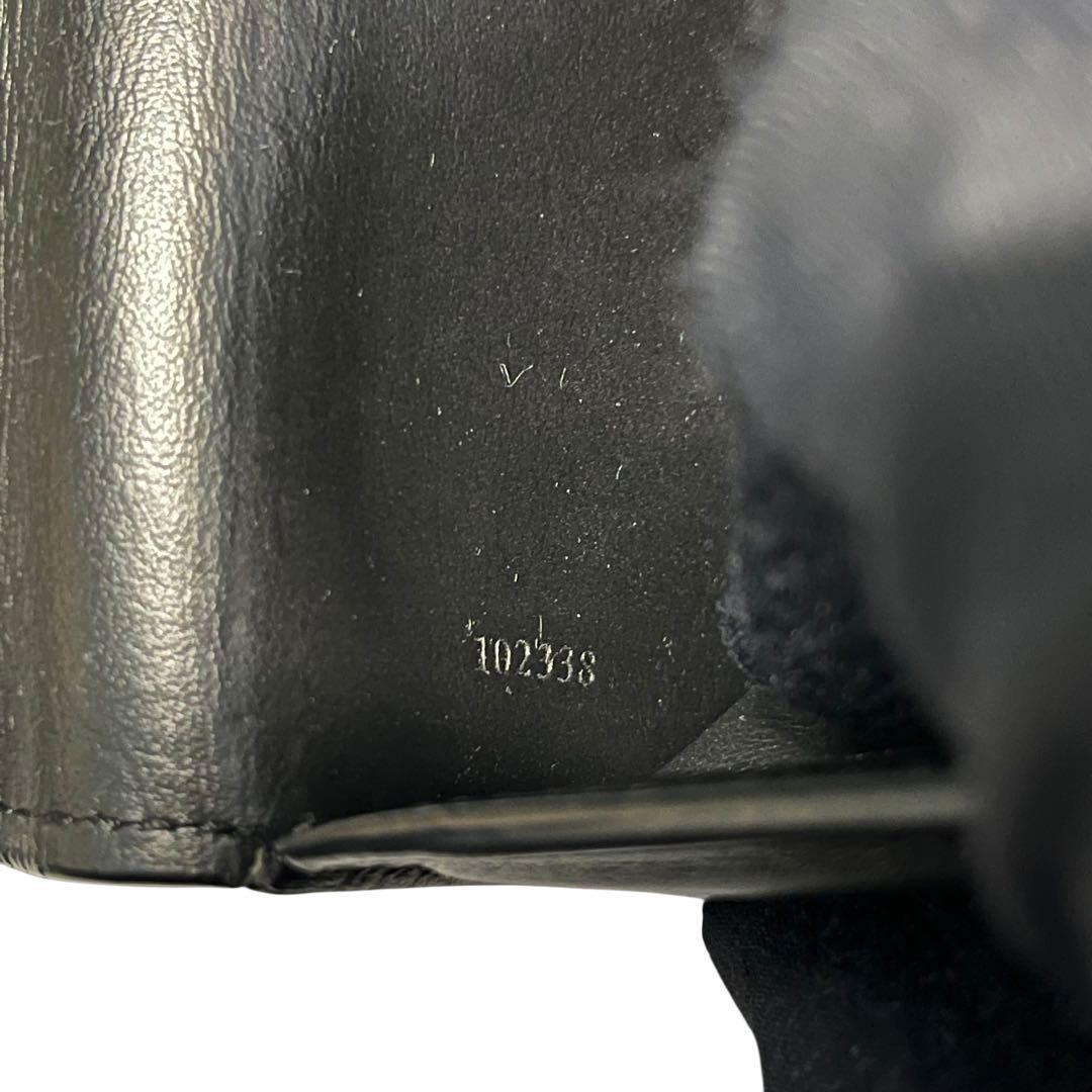 現行✨ロエベ 二つ折り財布 フォールデットウォレット ロゴ レザー バイカラー