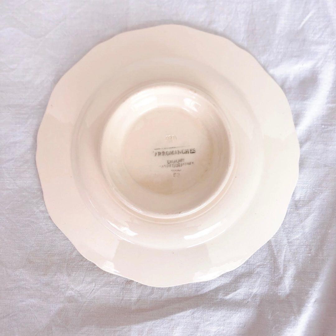 ディゴワンサルグミンヌ 花リム ケーキスタンド　コンポ―ト皿アンティーク食器