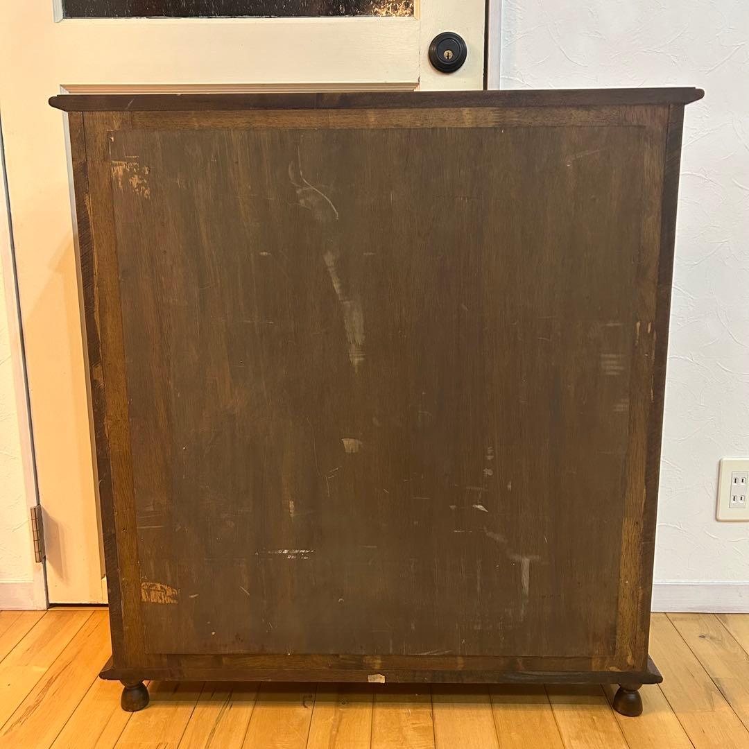 ☆シャドーボックス☆ ビンテージ 無垢材　木製　ミラー　鏡　ウォールミラー