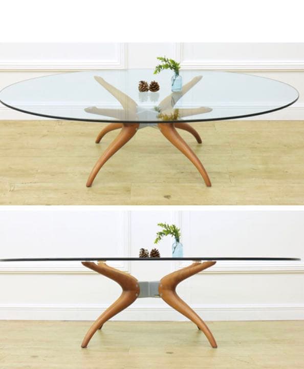 porada ガラステーブル