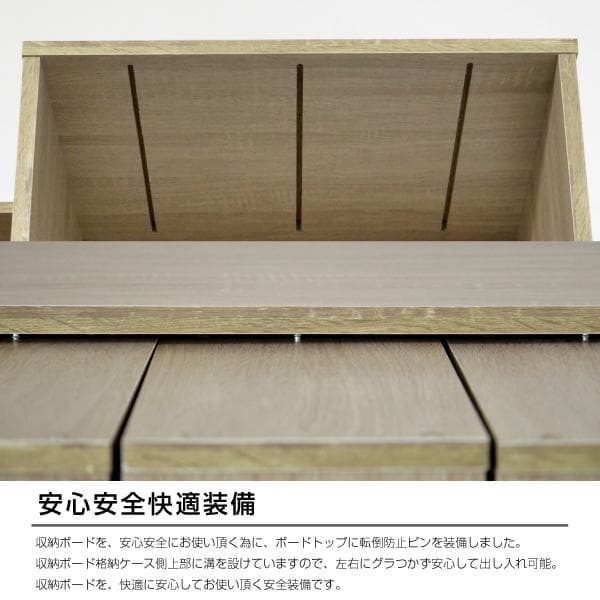 《新品・送料無料》本棚 3連 スリムラック ハイタイプ ブックシェルフ ブラウン