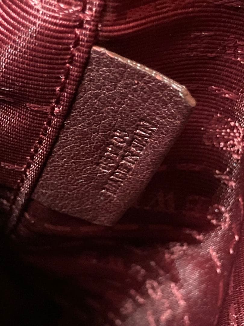 極美品⭐︎ ロエベ　ヘリテージ トート　レザー　ハンド　オレンジ系