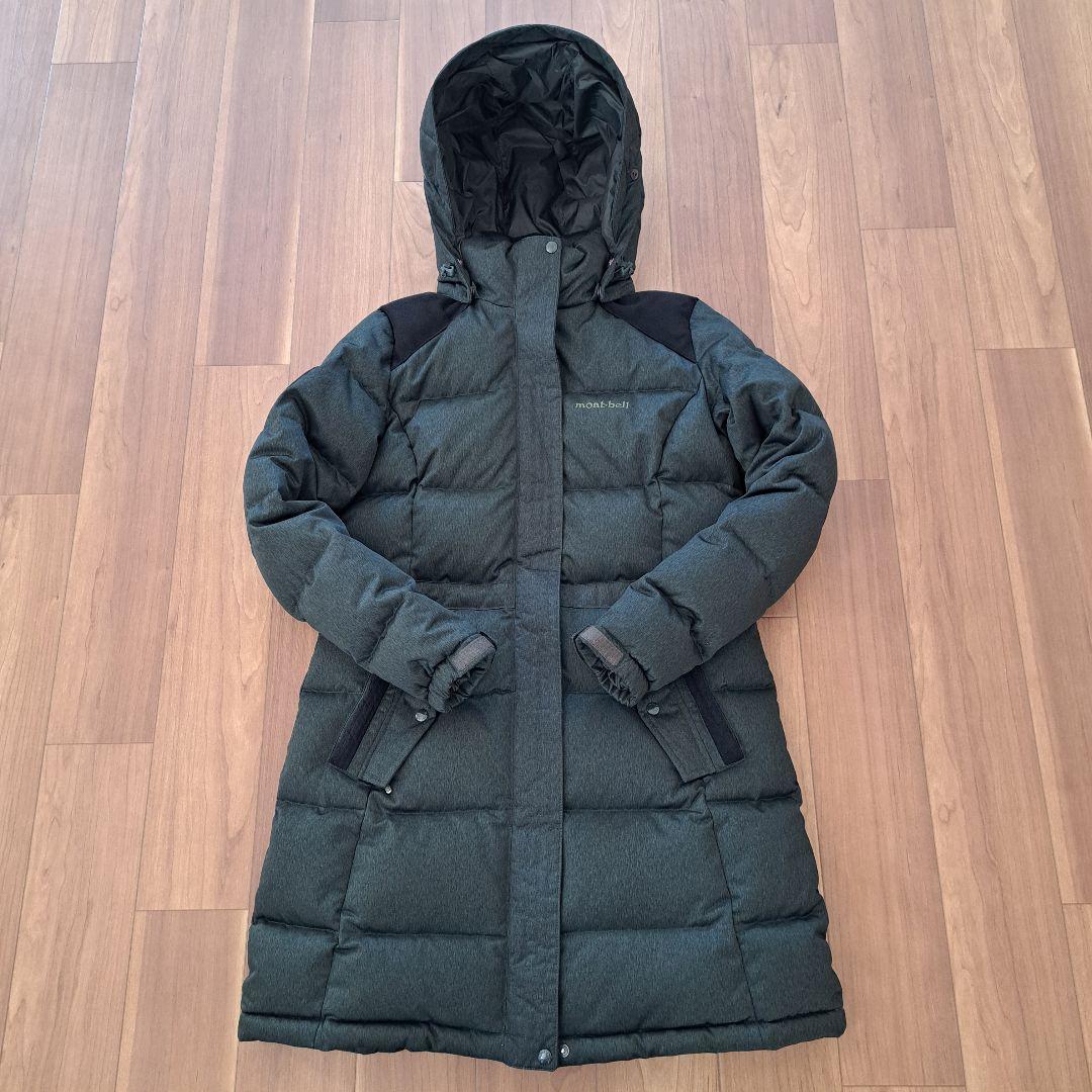 【大人気】モンベルmont-bellミドル丈ダウンコート　レディースM