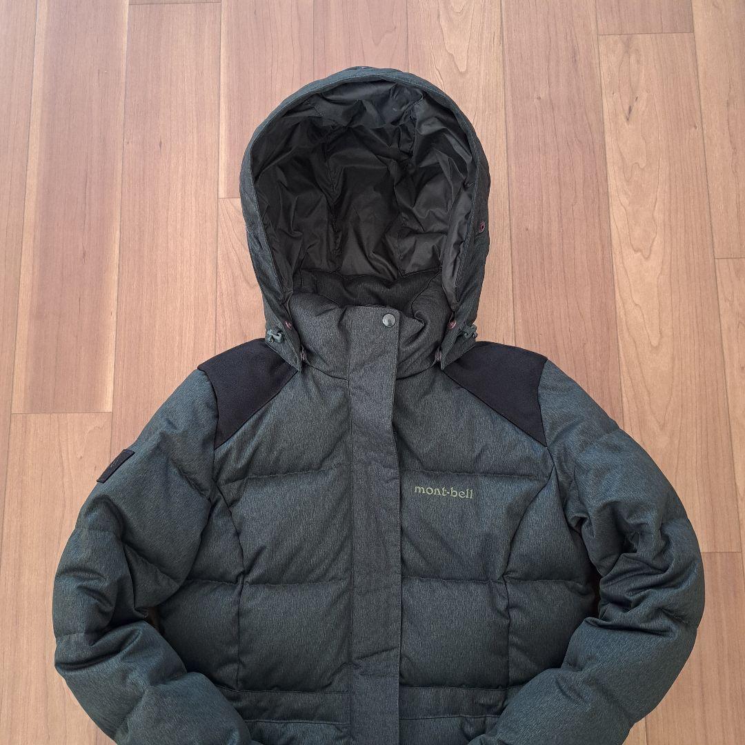 【大人気】モンベルmont-bellミドル丈ダウンコート　レディースM