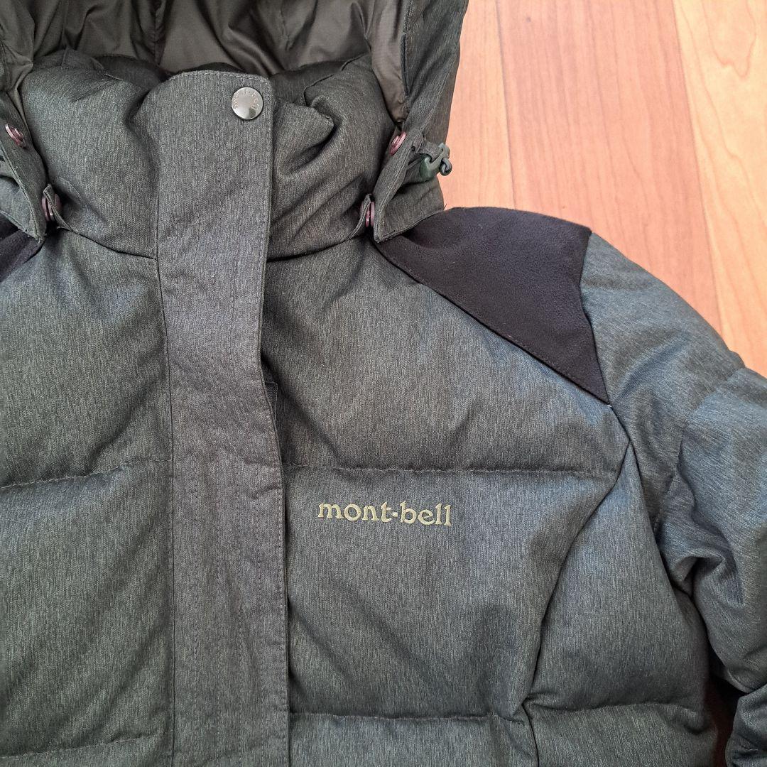 【大人気】モンベルmont-bellミドル丈ダウンコート　レディースM