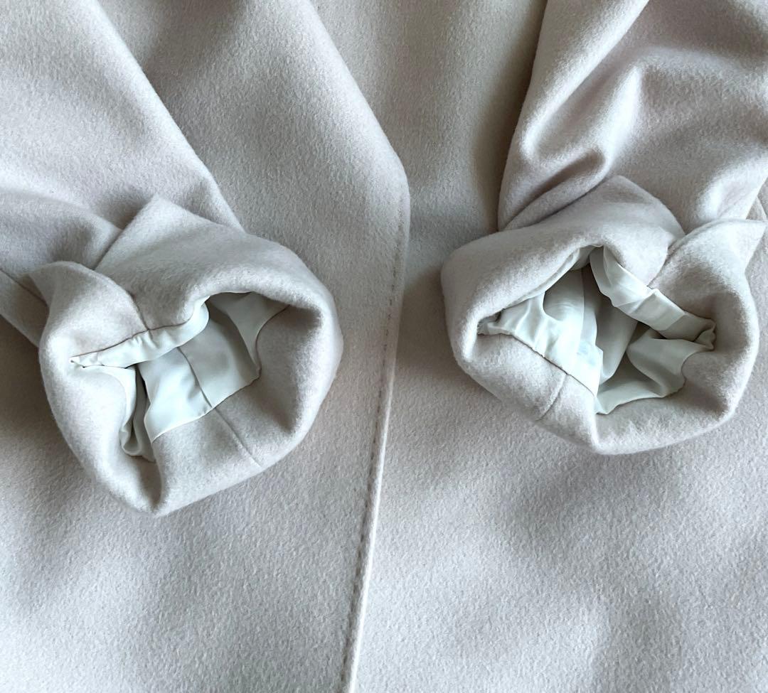 【2回着用 美品】23区 ウールカシミヤビーバー チェスター コート 36