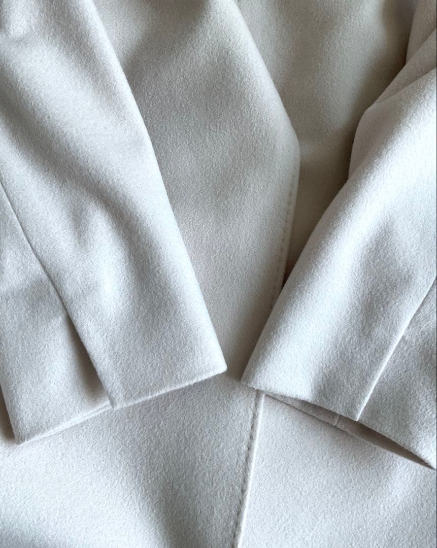 【2回着用 美品】23区 ウールカシミヤビーバー チェスター コート 36