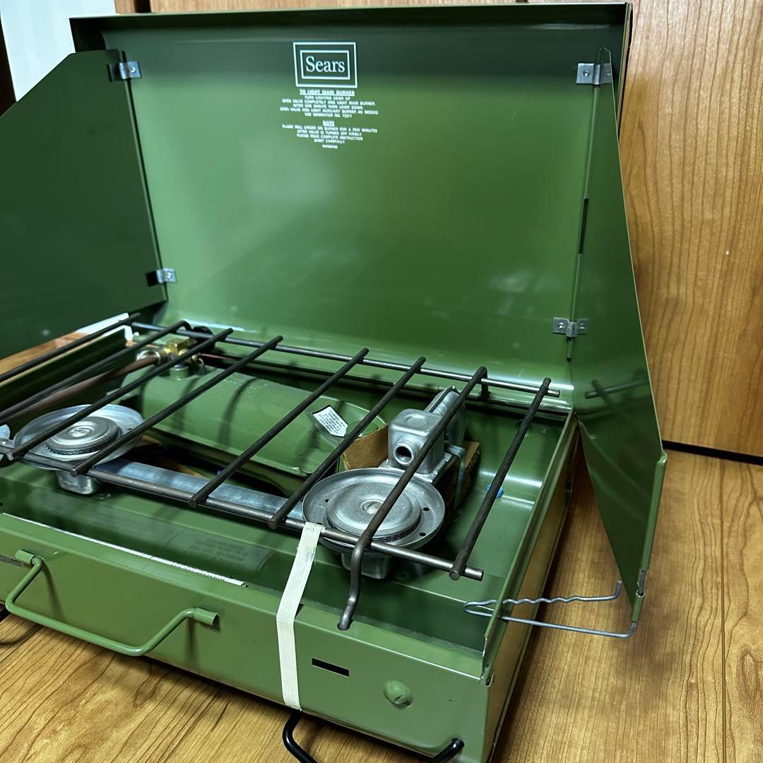 Sears アボカドツーバーナー 奇跡の未開封品