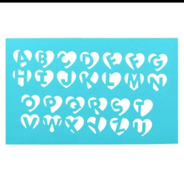 専用  期間限定特価☆　ハートの中にアルファベットダイ