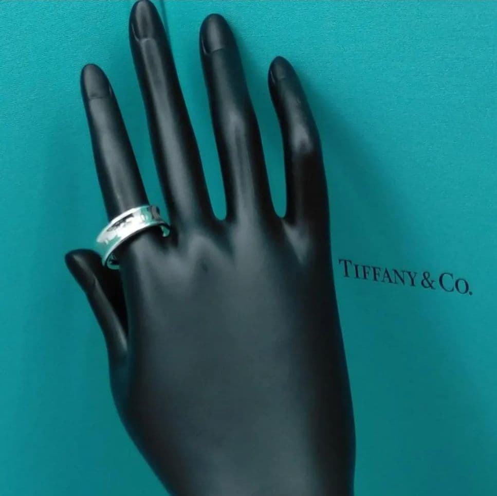 ◆専用◆【ティファニー】１８３７　ミディアム　リング　１８号　2354