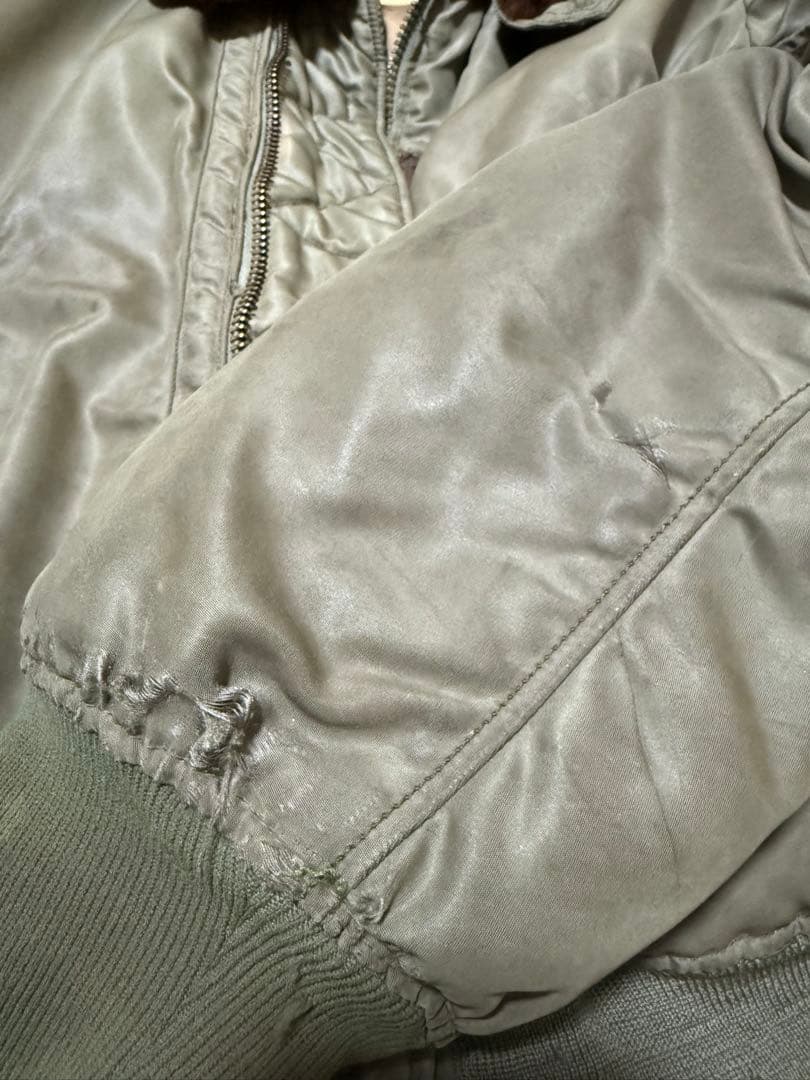 幻サイズ44 実物 B-15B フライトジャケット 1940s 米軍ヴィンテージ