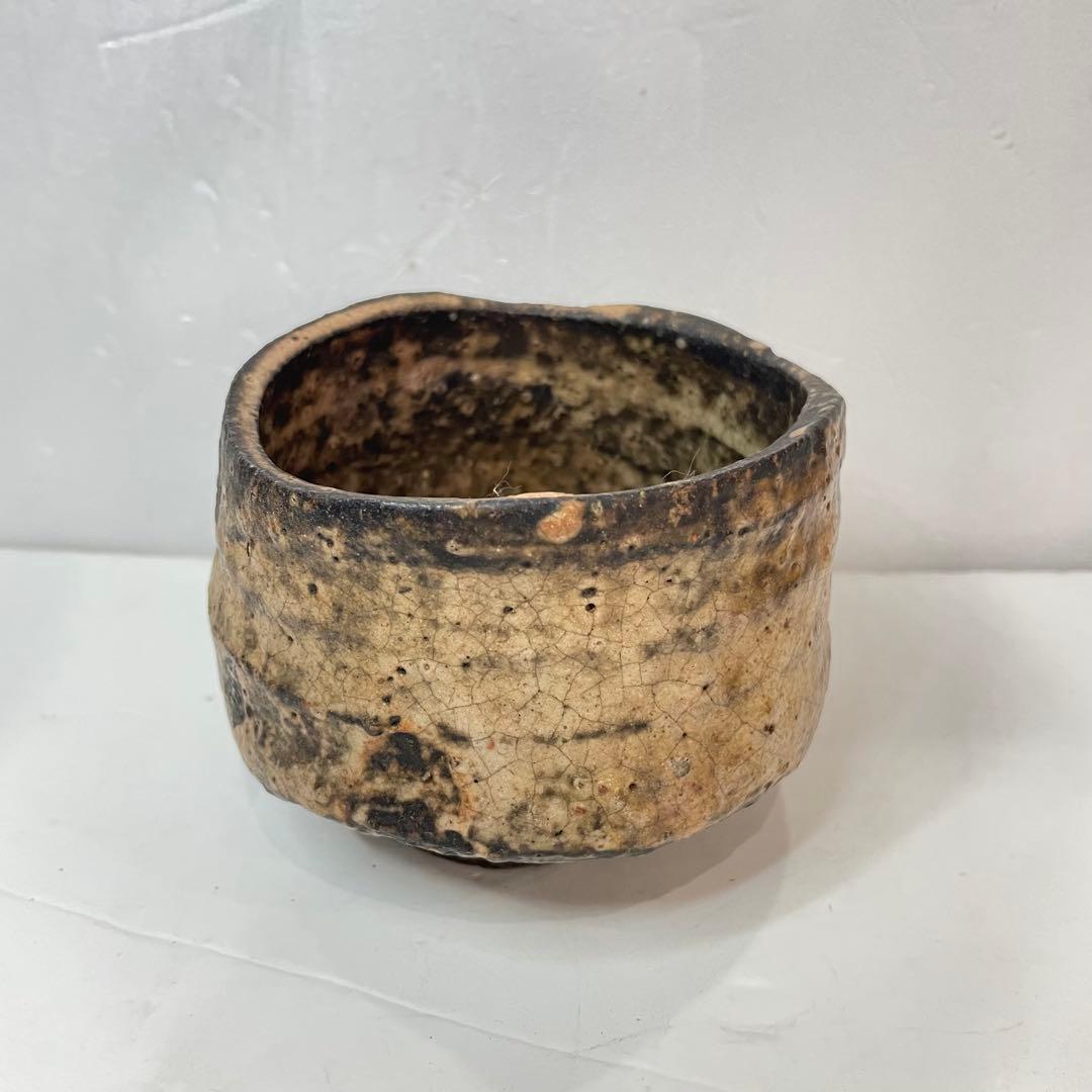 長春天山　窯変筒茶碗　希少　木箱付　工芸品　美術品　ハンドメイド　コレクション