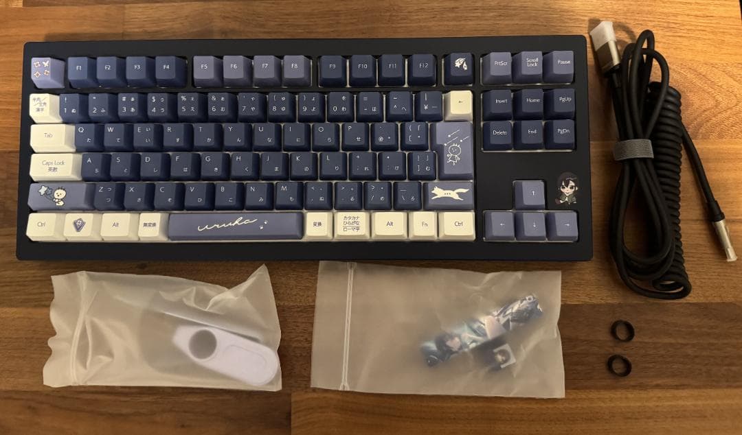 Vspo Gear 一ノ瀬うるは ゲーミング キーボード ぶいすぽっ！