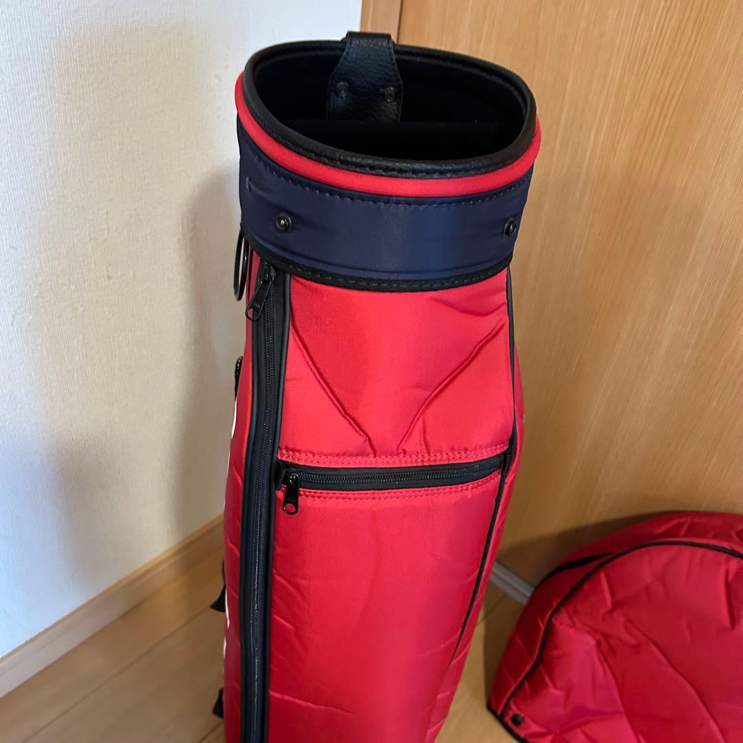 状態良好■PEARLY GATES キャディバッグ 軽量タイプ 7.5型　ゴルフ