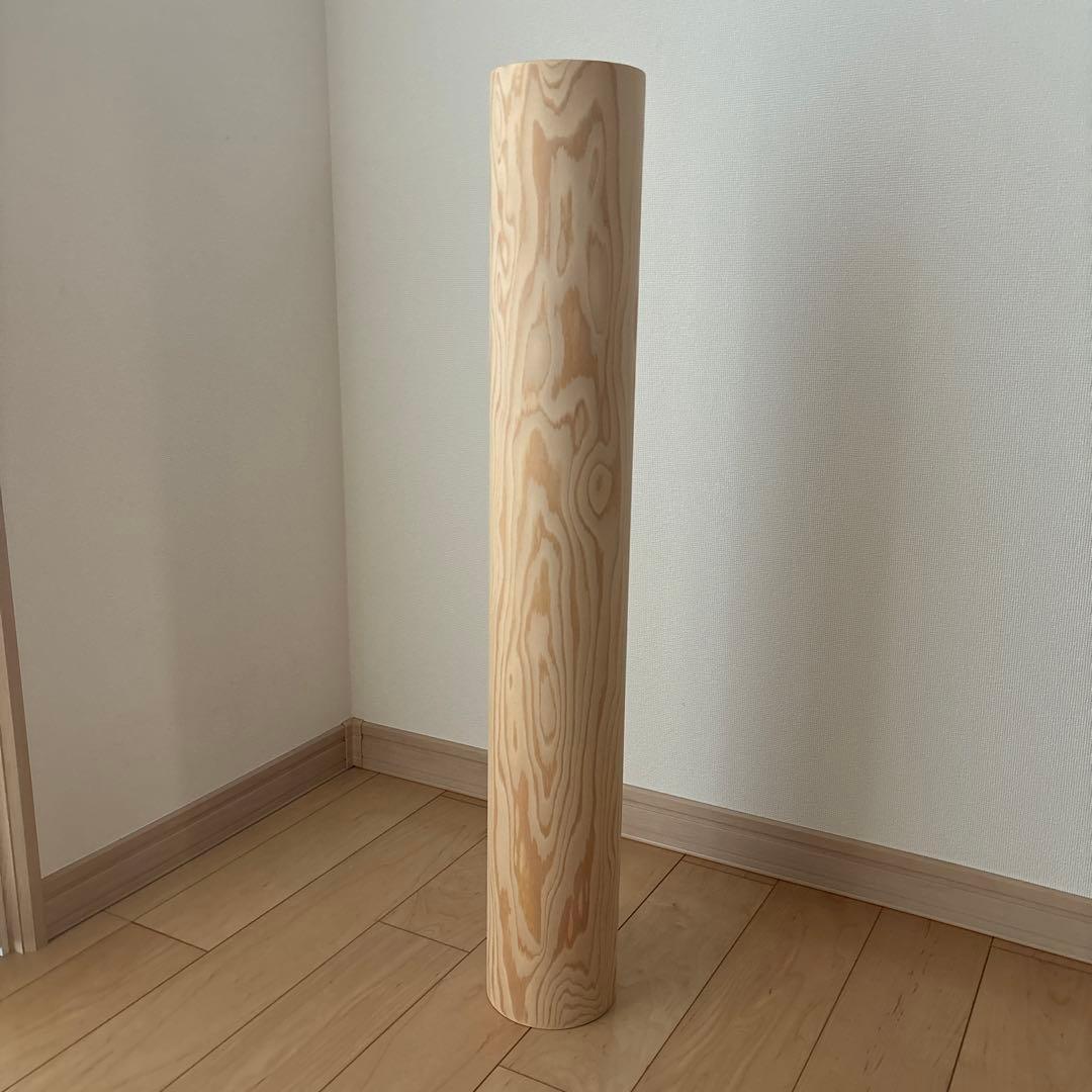 【超希少・レア商品】未生流 白木製 寸胴花器 5本セット