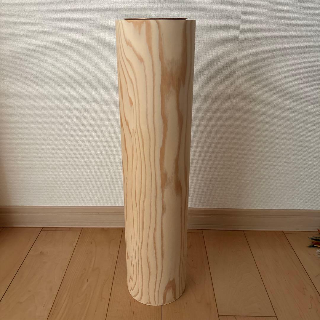 【超希少・レア商品】未生流 白木製 寸胴花器 5本セット