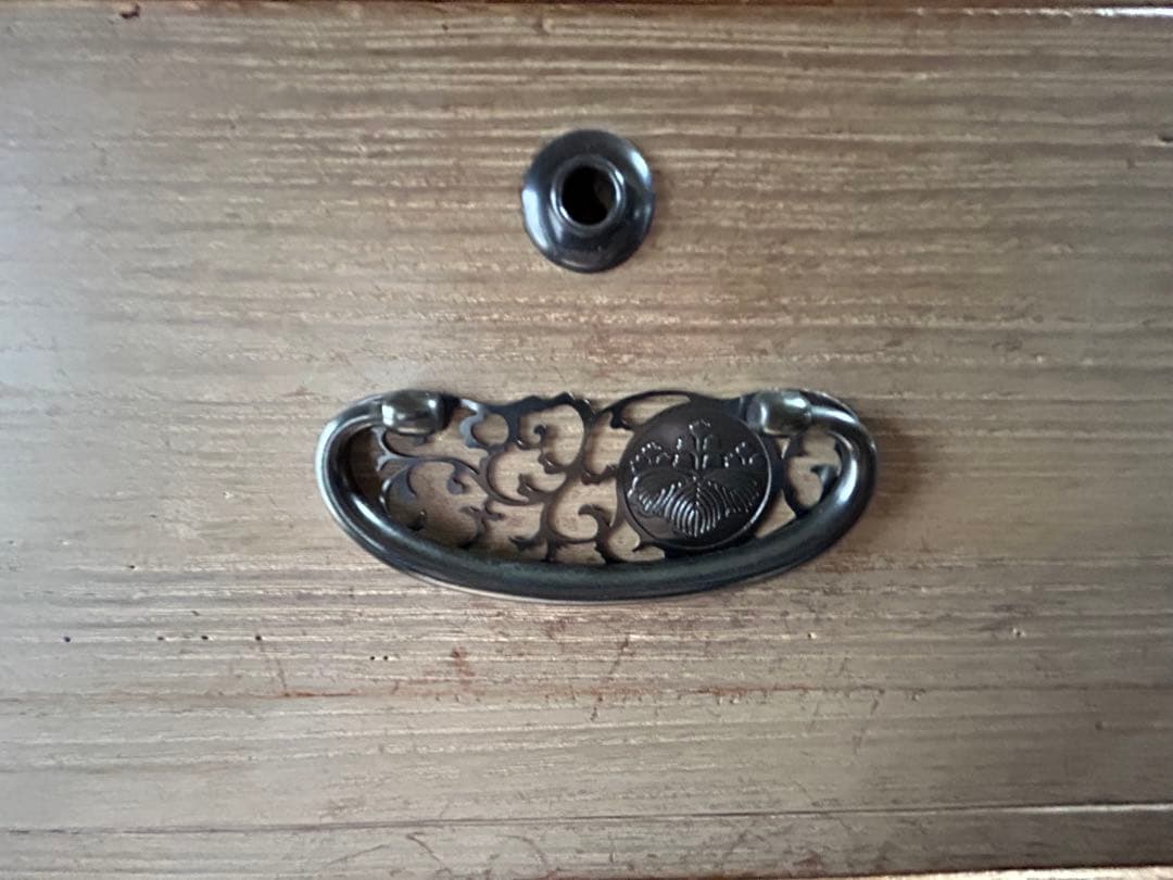 鍵付き桐タンス アンティーク　骨董