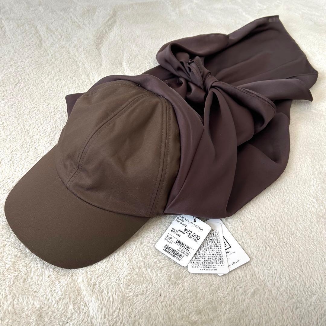 【新品タグ付】エトレトウキョウ CA4LA×ETRE TOKYOSCARFCAP