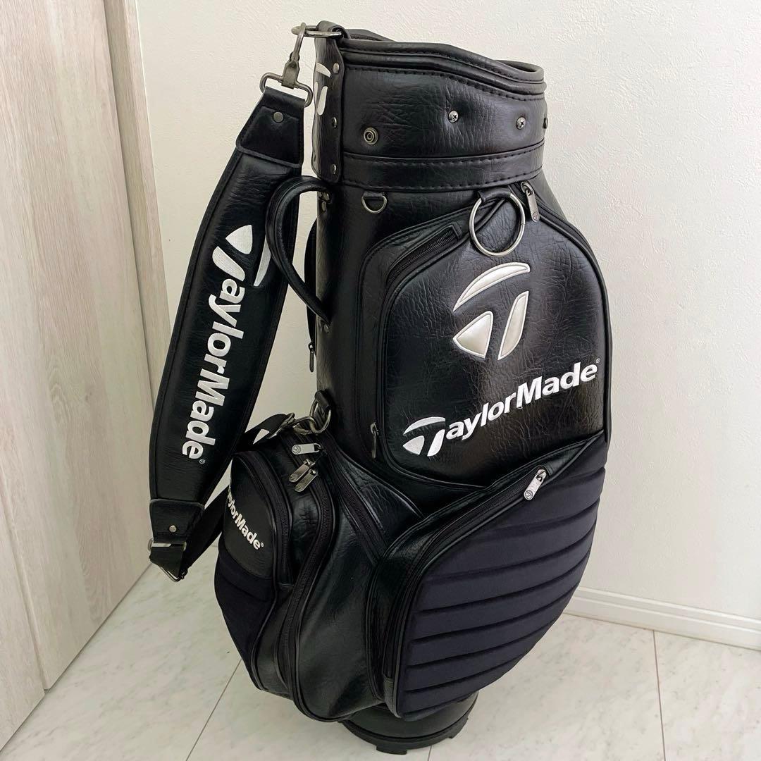 希少　美品　テーラーメイド キャディバッグ クラシック　本革調
