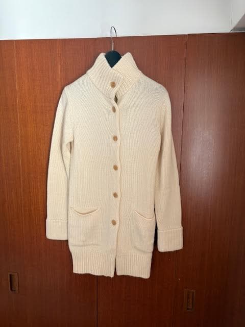 試着のみ n100 ソフトカシミア ロングカーディガン 5万4000円+tax